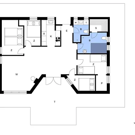 Bv163-blavand-poul-helgesensvej-13 Nyaraló Blåvand