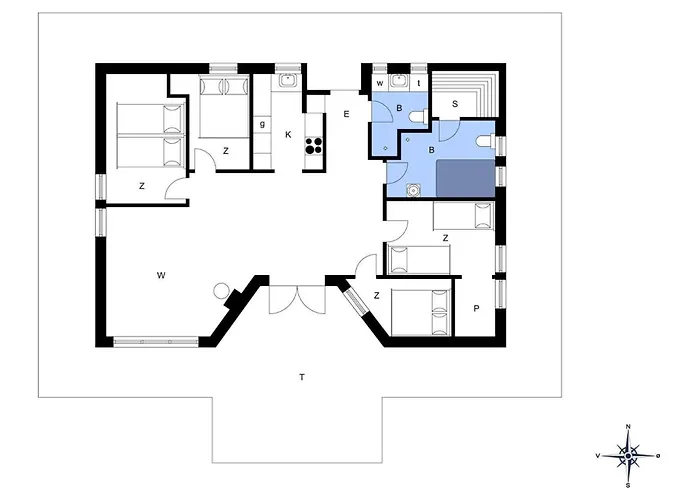 Bv163-blavand-poul-helgesensvej-13 Semesterbostad Blåvand